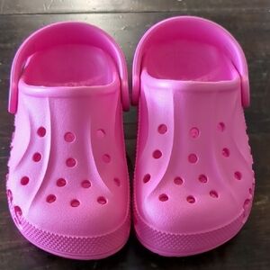 CROCS Pink Sandals Lightweight Comfort